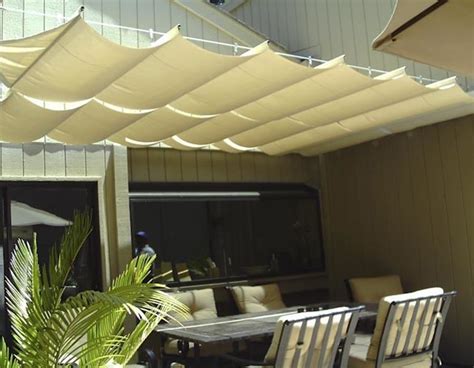 metal fabric canopy moving across porch|wire slide canopy plans.